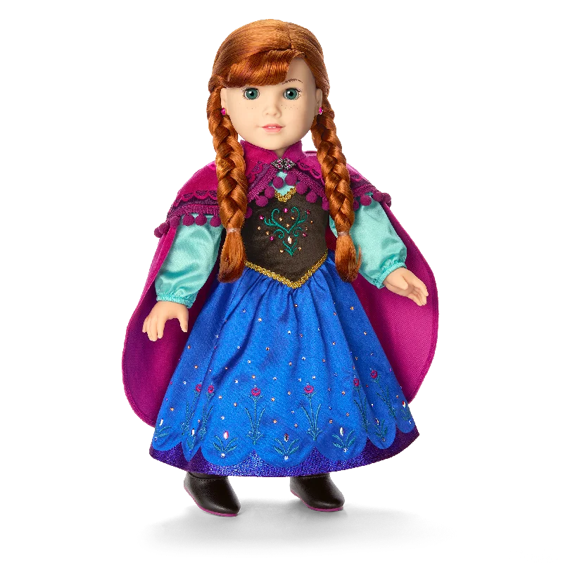 Dollhouse playset with pets for role-playing games-American Girl® Disney Frozen Anna Collector Doll