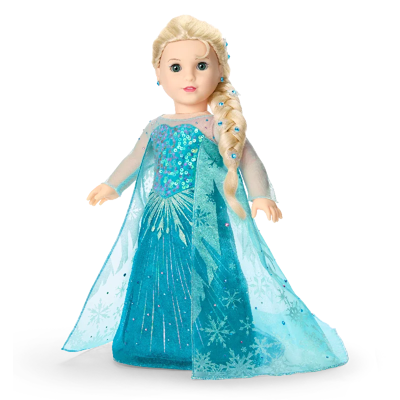 Role-playing dollhouse with family figures and accessories-American Girl® Disney Frozen Elsa Collector Doll