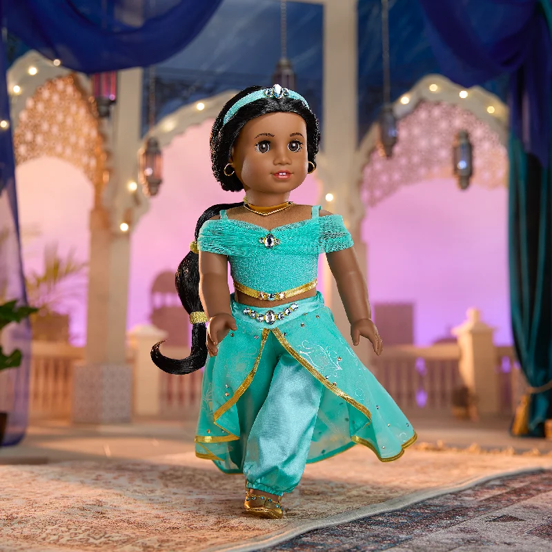 Pink role-playing dollhouse for girly-themed play-American Girl® Disney Princess Jasmine Collector Doll