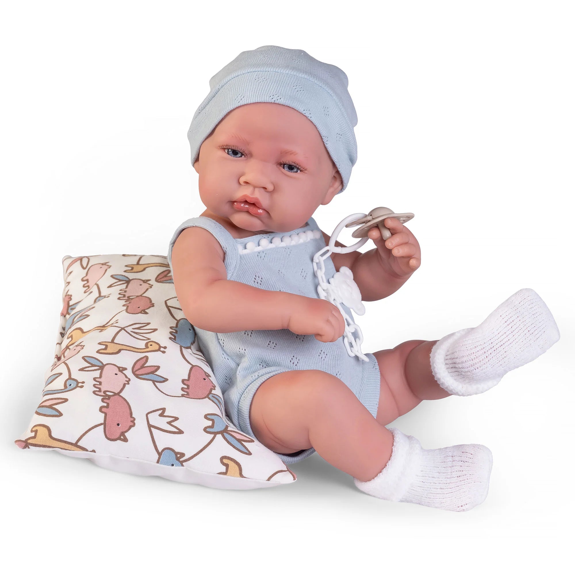 3-story doll house for extended role-playing adventures-Antonio Juan 50409 Newborn Baby Boy Pyjama Doll 42cm