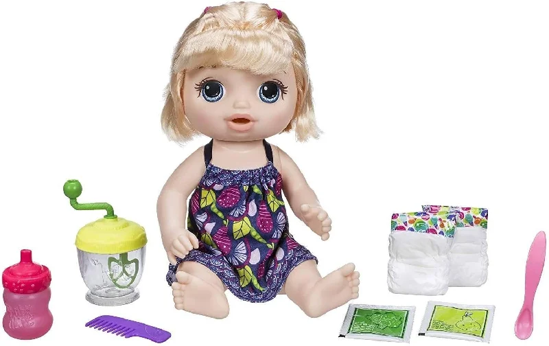 Gender-neutral role-playing dollhouse for all children-Baby Alive Happy Hungry Baby Doll