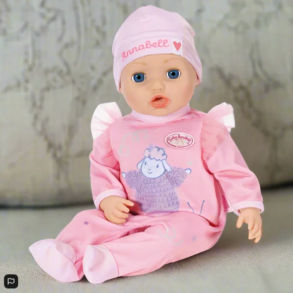 Luxury role-playing dollhouse for detailed designs-Baby Annabell 43cm Interactive Annabell Doll