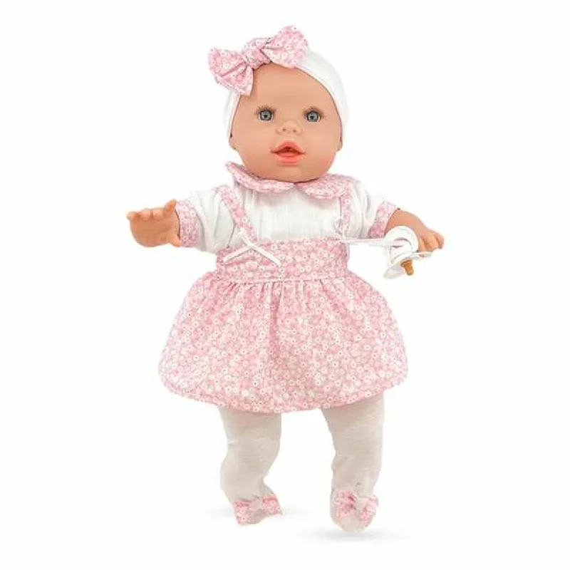 Pink and white doll house for dream play-Baby Doll Berjuan 50 cm