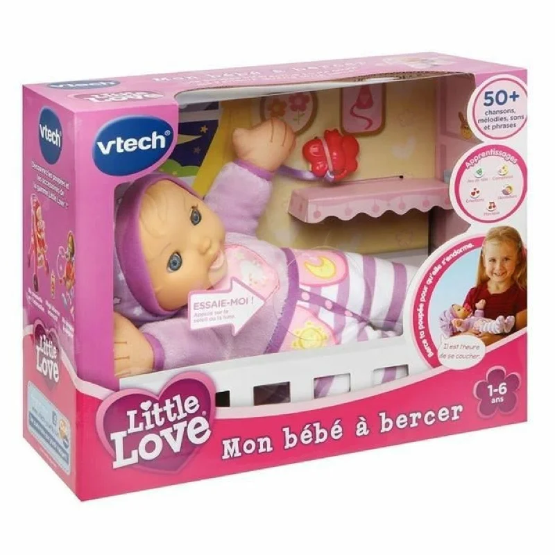 Large scale doll house for group play-Baby doll Vtech Mon bebe a bercer