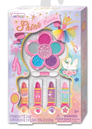 DIY role-playing dollhouse kit for hands-on building-Ballerina Shine Cosmetic Set