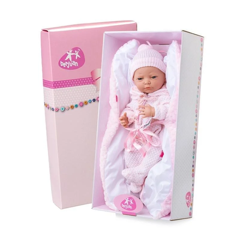 Designer doll house with modern furniture and style-Berjuan 8098 Boutique Dolls Newborn Special Doll 45cm