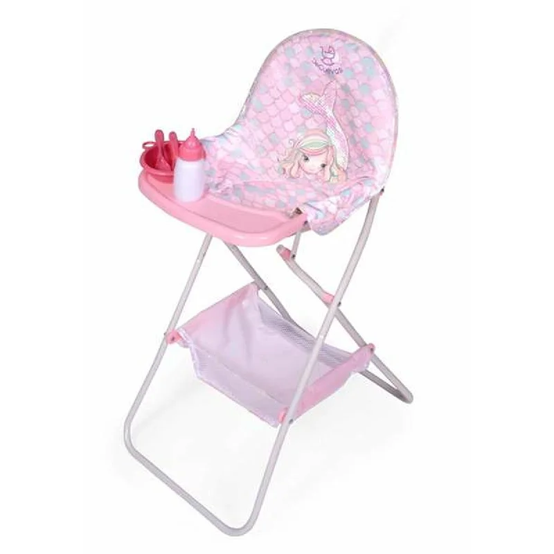 Interactive role-playing dollhouse for imaginative play-Chair for Dolls Decuevas Ocean Fantasy  Highchair 65 x 32 x 42 cm