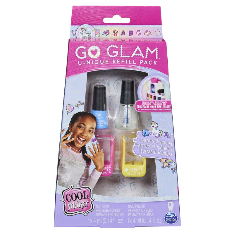 Traditional role-playing dollhouse with classic design-COOL MAKER GO GLAM U-NIQUE REFILL PACK