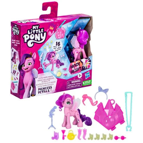 Dollhouse playset with pets for role-playing games-My Little Pony: Make Your Mark Toy Cutie Mark Magic Princess Pipp Petals Mini-Figure