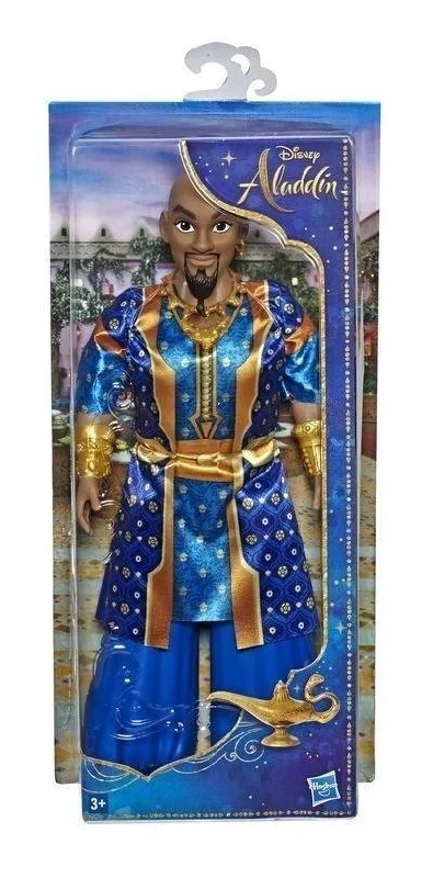 Interactive role-playing dollhouse with furniture sets-DISNEY ALADDIN BASIC FIGURE ASST GENIE