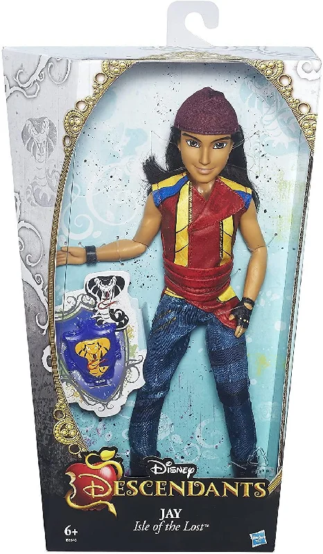 Miniature role-playing dollhouse for collectors-Disney Descendants Signature Jay Isle of the Lost Doll