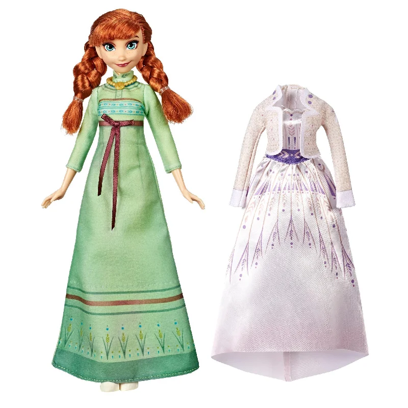 Barbie movie 2023 costumes-Disney Frozen E6908 Arendelle Fashions Anna Fashion Doll