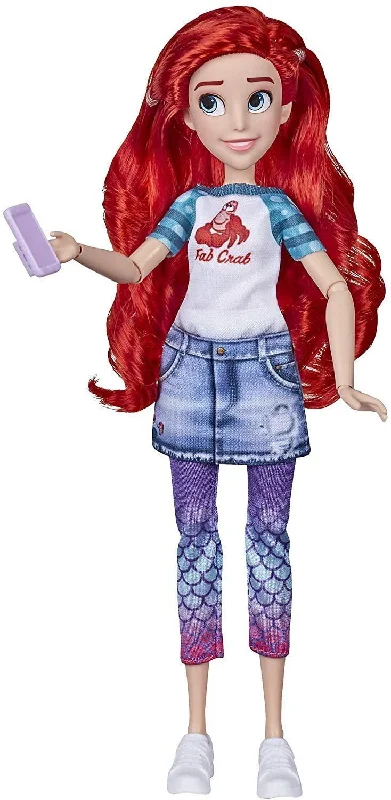 Colorful role-playing dollhouse for vibrant playtime-Disney Princess Comfy Squad Ariel E9160, Ralph Breaks the Internet Movie