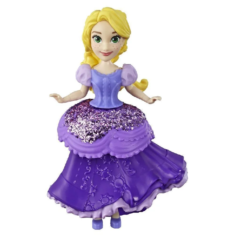 Doll house with kitchen, living room, and bedroom-Disney Princess E4863 Rapunzel Collectible Doll With One-Clip Dress