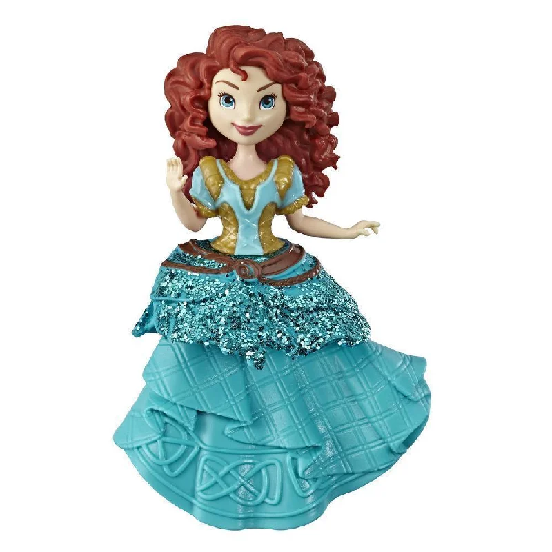 Pink doll house with furniture for girly-themed play-Disney Princess E4865 Merida Collectible Doll With One-Clip Dress