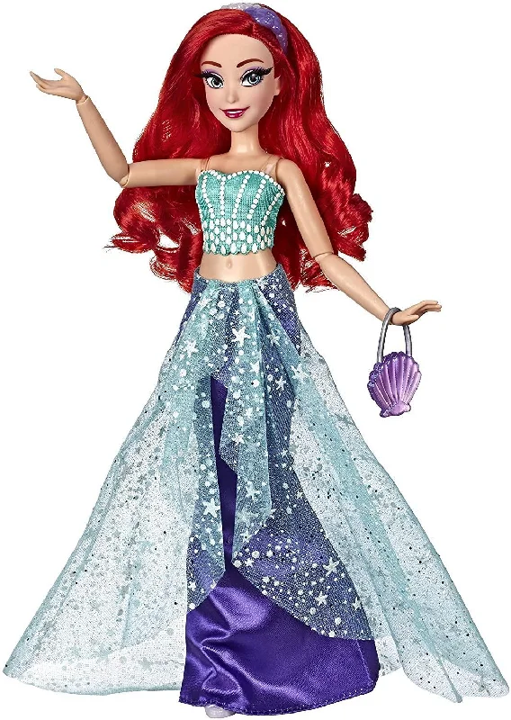 Educational role-playing dollhouse for learning through play-Disney Princess E83975X0 Style Series Ariel Doll