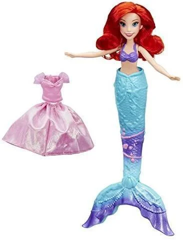 Dollhouse playset with pets for role-playing games-Disney Princess Splash Surprise Ariel