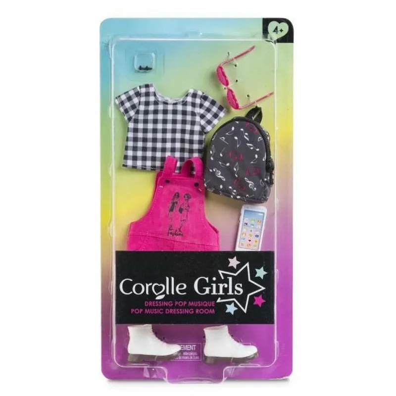 Gender-neutral role-playing dollhouse for all children-Doll's clothes Corolle