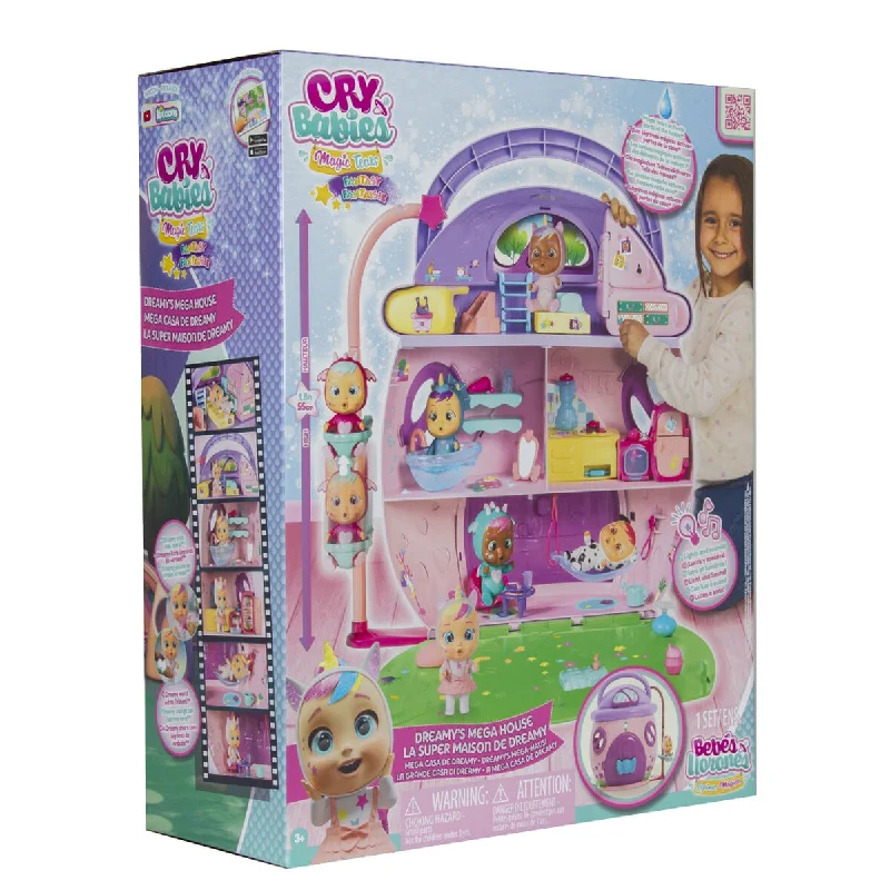 Eco-friendly role-playing dollhouse made from sustainable materials-Doll's House IMC Toys Cry Babies