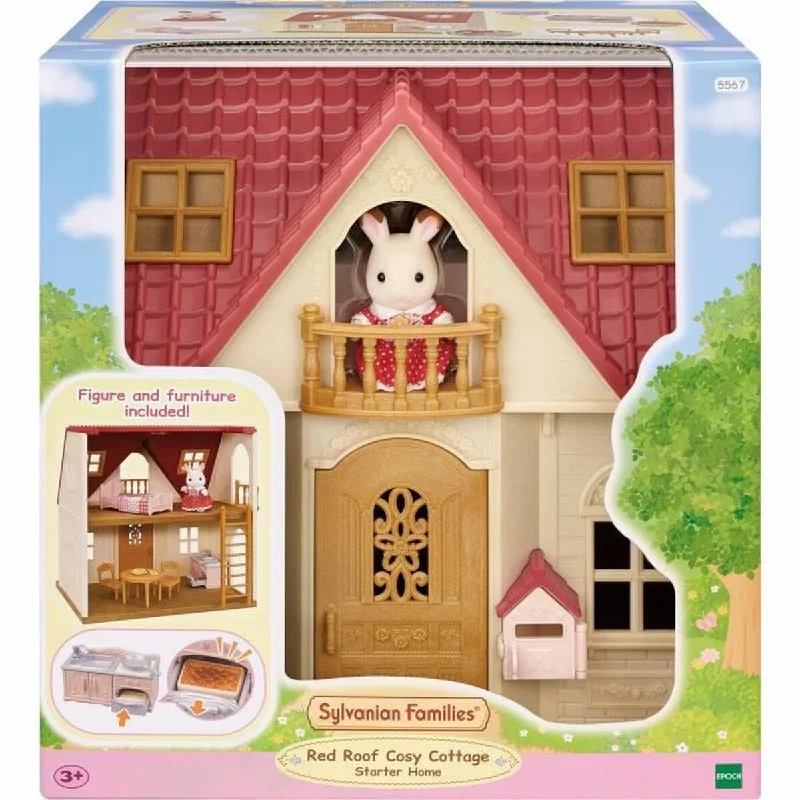 Fun role-playing dollhouse with animal characters-Doll's House Sylvanian Families 5567