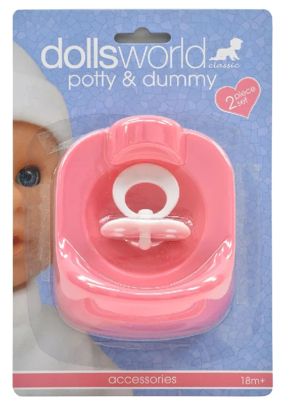 Role-playing dollhouse with garden and outdoor space-DOLLSWORLD POTTY & DUMMY