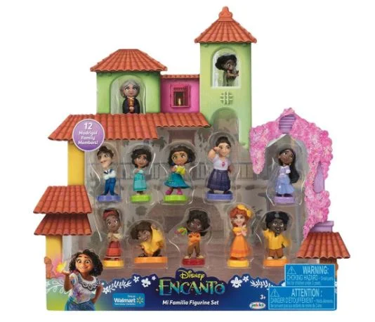 Role-playing dollhouse with movable walls for flexibility-ENCANTO COLLECTABLE FIGURINES