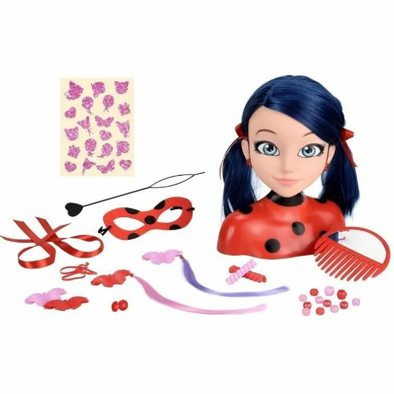 Large scale doll house for group play-Hairdressing Doll Bandai Ladybug