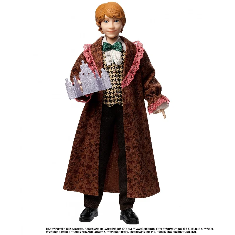 Doll house with retro furniture and decorations-Harry Potter GFG12 Ron Weasley Yule Ball Doll with Film-Inspired Outfit