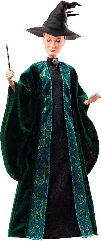 Role-playing dollhouse with luxury furniture sets-Harry Potter FYM55 Professor McGonagall Chamber Of Secrets 10-Inch Doll