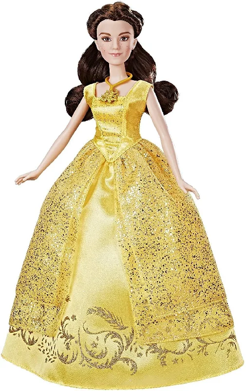 Themed role-playing dollhouse with fairytale characters-Hasbro B9165 Disney Beauty and the Beast Enchanting Melodies Belle