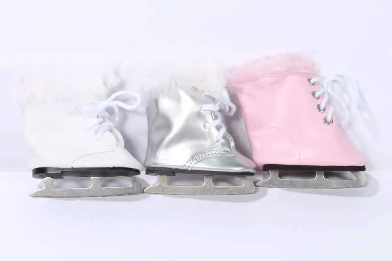 Cute role-playing dollhouse for toddlers-Ice Skates in Three Colors