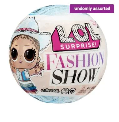 Doll house with a playroom for kids’ fun-L.O.L SUPRISE FASHION SHOW DOLL ASSORTED BLIND BALL