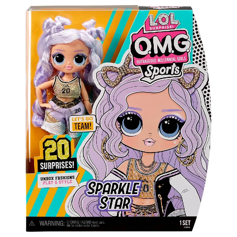 Barbie dolls for collectors-L.O.L. Surprise! OMG Sports Sparkle Star Fashion Doll