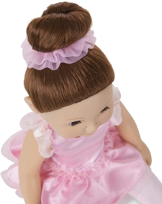 Christmas-themed role-playing dollhouse for holiday play-Melissa & Doug Mine to Love - Victoria 35cm Ballerina Doll