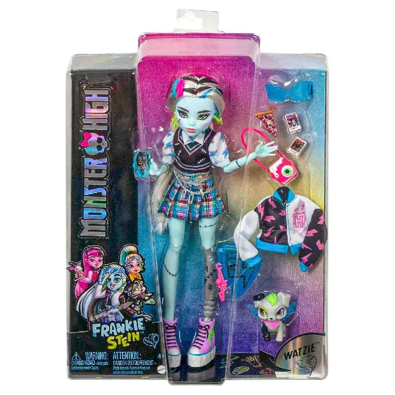 DIY doll house kit for creative kids-Monster High Frankie Stein Doll Set