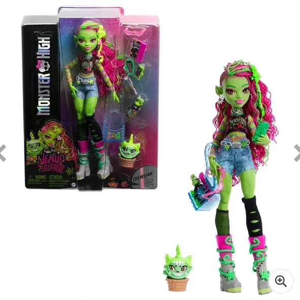 Barbie dolls made of wood-Monster High Venus McFlytrap Fashion Doll