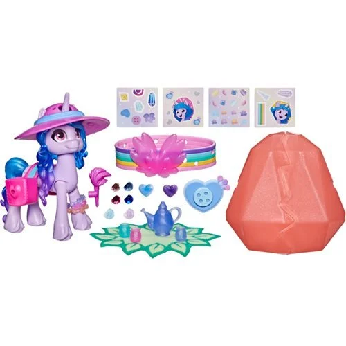 Role-playing dollhouse with luxury furniture sets-My Little Pony Crystal Adventure Hitch Trail Blazer