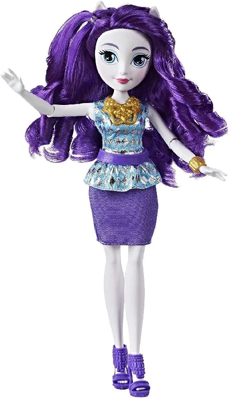 Role-playing dollhouse with family figures and accessories-My Little Pony Equestria Girls Rarity Classic Style Doll