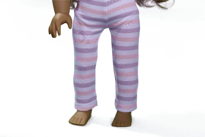 Role-playing dollhouse for group role-play games-Pastel Pink and Lavender Leggings