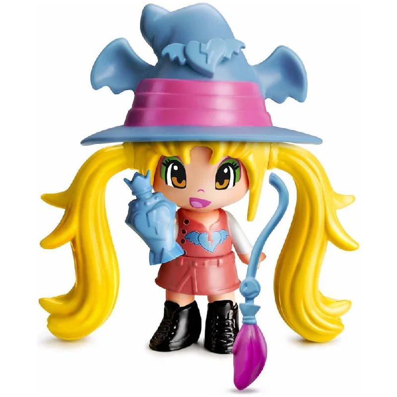 High-quality role-playing dollhouse for long-lasting fun-Pinypon Witches 27478 Vampiria