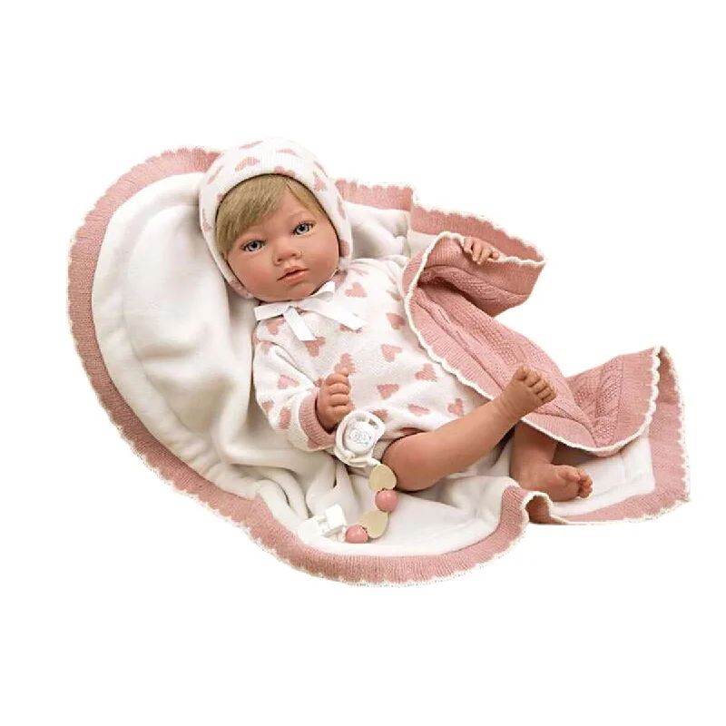 Luxury doll house with premium accessories and decor-Reborn doll Arias Cristina 40 cm