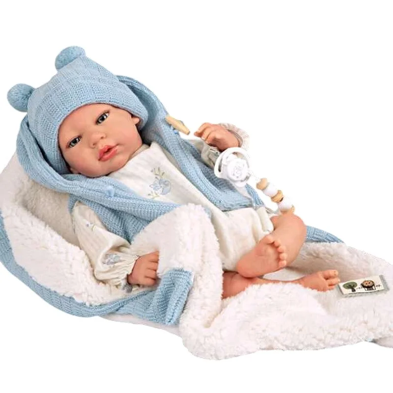 Doll house with interactive features for enhanced storytelling-Reborn doll Arias Martin 40 cm