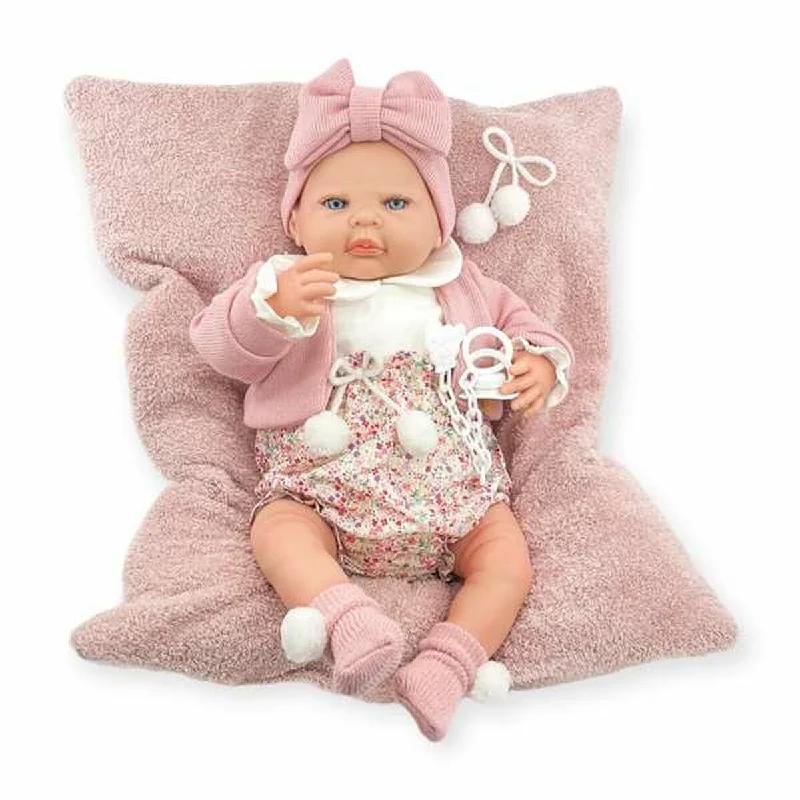 Realistic 3D doll house with intricate furniture-Reborn doll Berjuan 18501-24 50 cm