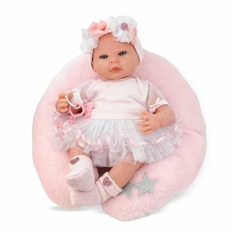 Victorian-style doll house with detailed accessories-Reborn doll Berjuan 8502-24 50 cm