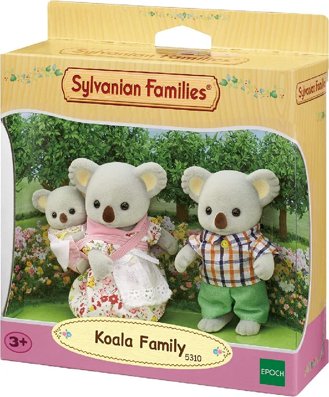 Dollhouse with role-playing accessories for realistic play-SYLVANIAN FAMILIES - KOALA FAMILY