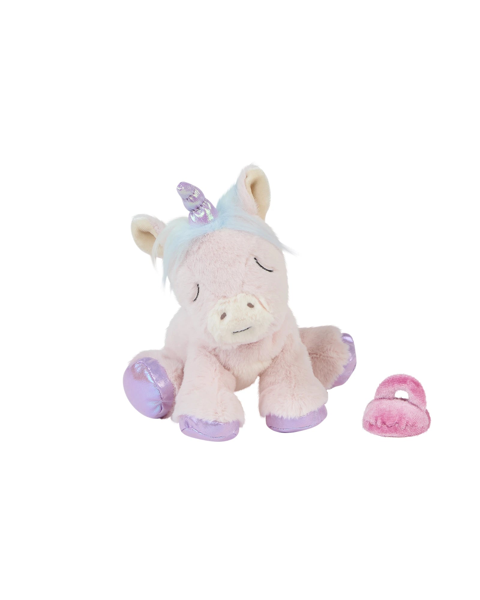 Fun role-playing dollhouse with animal characters-Unicorn Baby Sparkle Pink