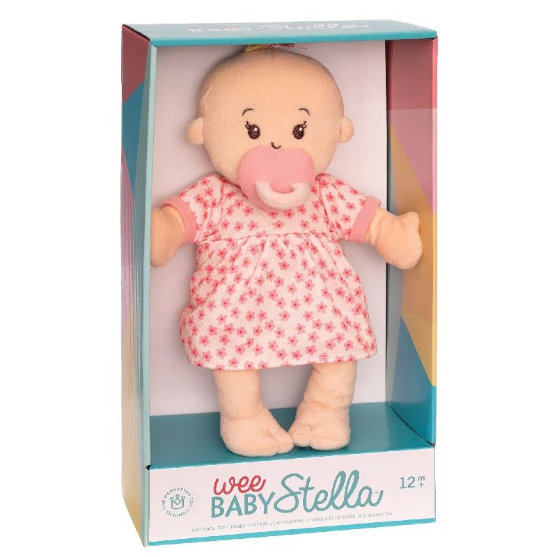 High-quality role-playing dollhouse for long-lasting fun-Wee Baby Stella Peach