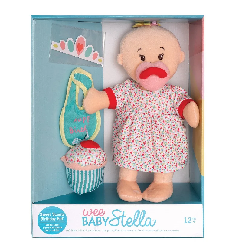 Portable role-playing dollhouse for on-the-go play-WEE BABY STELLA SWEET SCENTS BI