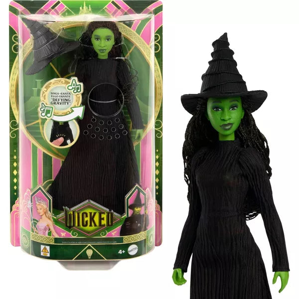 Barbie movie Ryan Gosling lines-WICKED (2024) - SINGING ELPHABA 11" FASHION DOLL