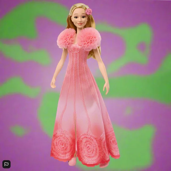 Barbie playsets with elevators-Wicked 30cm Singing Glinda Fashion Doll